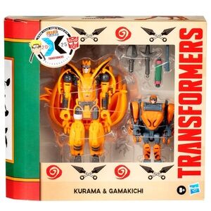 Kurama & Gamakichi Kids Action Figure Pack - Orange